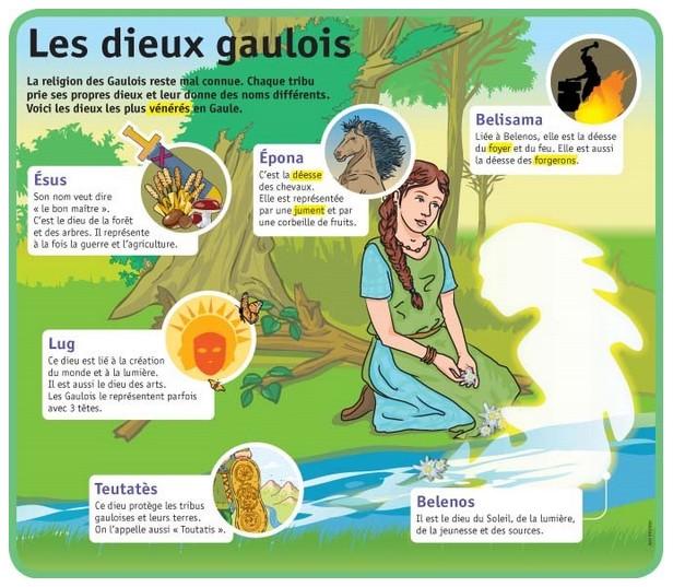 image avec les dieux gaulois